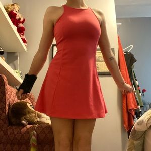 Pink mini dress size small